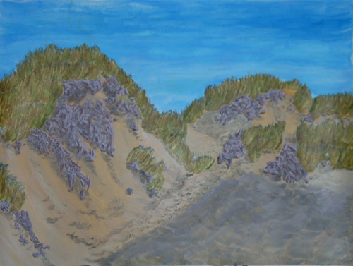 Dunes (in watercolor)