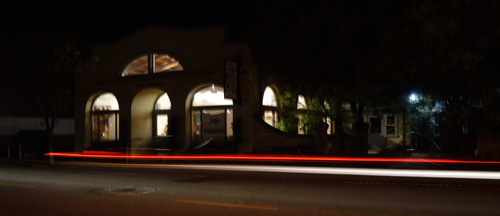 Light Blur - Car driveby at night