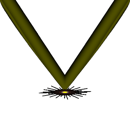 cone of light and energy