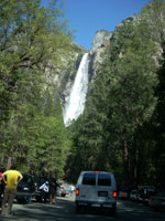 Bridalveil Fall from the road